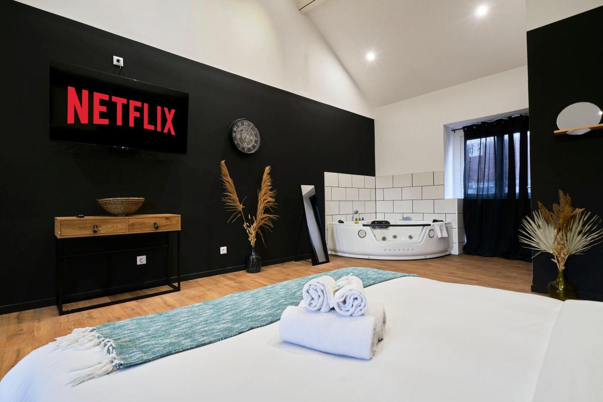 Ng Prestige - Lille L Roubaix Trichon - Balneo - Netflix - Wifi Lejlighed Eksteriør billede