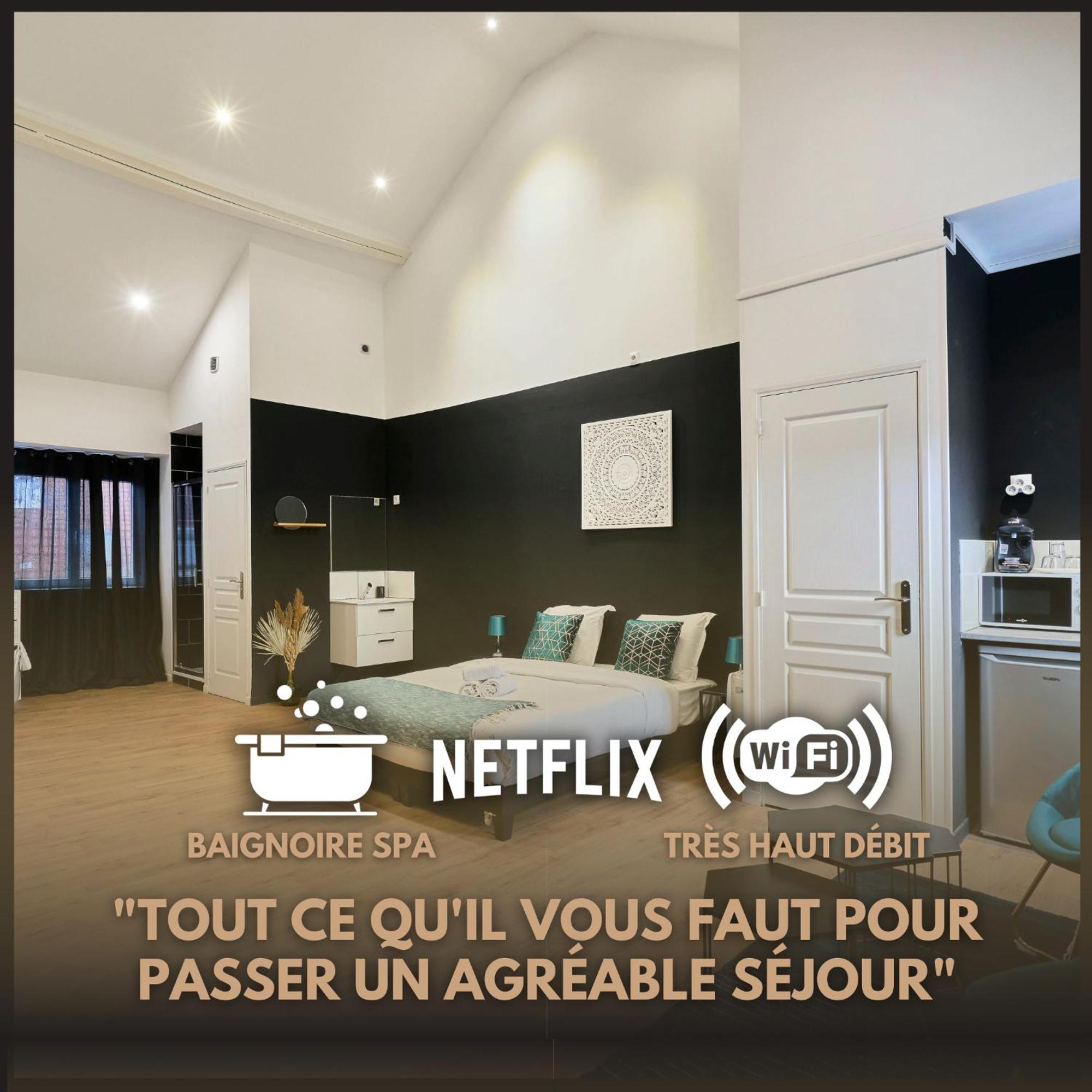 Ng Prestige - Lille L Roubaix Trichon - Balneo - Netflix - Wifi Lejlighed Eksteriør billede